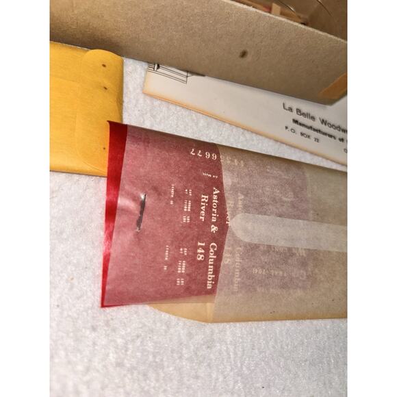 La Belle Astoria & Columbia River Flat Car Kit # HO-50, 1 car Kit HO Scale - Picture 3 of 6